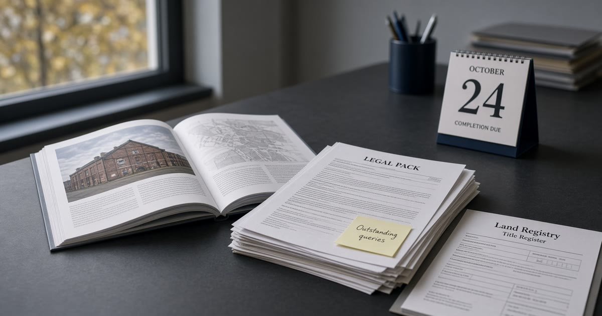 What auction legal pack evidence a specialist lender wants before funding a 28-day completion